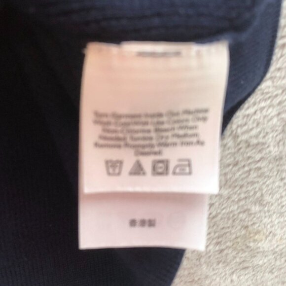 Eddie Bauer Mens Vest Sweater Size XLT V-Neck Supima Cotton Pullover Navy Cozy - Picture 6 of 11